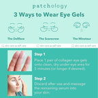 Patchology Under Eye Gel Patches – Natural Eye Masks for Puffy Eyes, Dark Circles & Eye Bags, Soothing Skincare Treatment for All Skin Types, Beauty & Personal Care Essentials (5 Pairs)