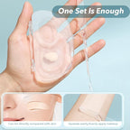 Acrylic Cosmetic Makeup Palette,2 in 1 Makeup Mixing