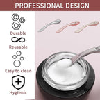 NIIIYTYB3 Pcs Eye Cream Applicator Tool Metal Eye Massager Wand 2 in 1 Zinc Alloy Roller for Under Eye Face Applicator Moisturizer Wand Stick with Spatula Mini Skincare Cosmetic Spatulas