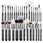 Pro makeup Artist Brushes Set 32Pcs Luxury Goat Hair Horse hair Makeup Brush Set eye and face brushes for every possibility By Bueart Design