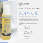 Plantlife Herbal Body Oil with Neem - Natural Aromatherapy - 4 oz