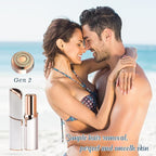 Facial Hair Removal for Women, Ladies Face Shaver for Upper Lip Chin and Peach Fuzz with USB Rechargeable Included 2 pc Replacement Heads