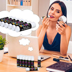 50 Pack Employee Team Appreciation Gifts Bulk Lip Balms Thank You Gifts Inspirational Gifts Party Supplies Christmas Volunteer Gifts for Women Men Staff Coworkers Teachers Nurses