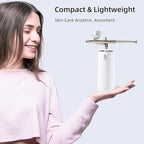 Facial Mist Spray Machine – 0.3mm Oxygen Micro Mist for Toner & Serum Infusion | High-Pressure Hydration & Skin Cooling Steamer for Home & Salon Use – Koli Z2