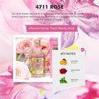 4711 Floral Collection Rose by Muelhens for Women - 3.4 oz EDC Spray