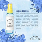 Natural Wet Dry Shampoo for Women Dry Hair & Sensitive Scalp, Organic Hair & Body Mist with Rosemary & Rose Water, Hair Refresher Spray from Japan, BLUE JASMINE & MINT, 4.06 Fl Oz, 2EA