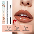 Longwear Peel-off Lip Stain Marker Peel Off with Vitamin E - Smudge-Resistant Lip Liner & Base for All Skin Types (04#)