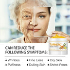 Turmeric Face Cream for Face - Natural Turmeric Moisturizer Cream for Soothing & Hydrating - Vitamin C Turmeric Anti Aging Face Cream Smoothes Fine Lines, Daily Moisturizer for Face and Body 50g