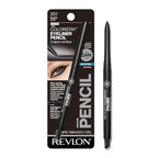 Revlon ColorStay Pencil Waterproof Eyeliner, Smudge-Proof, Eye Makeup with Built-In Sharpener, 201 Black, 0.01 oz