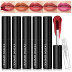 AWCCXMYM 5 Colors Peel Off Lip Stain Lip Long