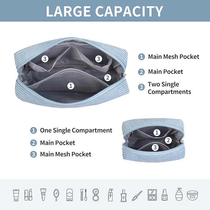 Magefy small makeup bag mini