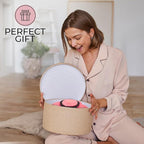 Toysical Makeup Kit for Teens - Flower Makeup Palette Gift Set for Teen Girls and Women - Makeup for Girls 10-12 - Petals Expand to 3 Tiers - Variety Shade Array - Full Starter Kit for Beginners