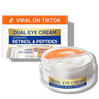 Dual eye cream with advanced