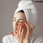 Caffeine & Hyaluronic-Acid Hydra-Gel Eye Pads - Anti Wrinkle Under Eye Patches, 60PCS | Gold Under Eye Patches For Puffy Eyes, Eye Bags and Wrinkles