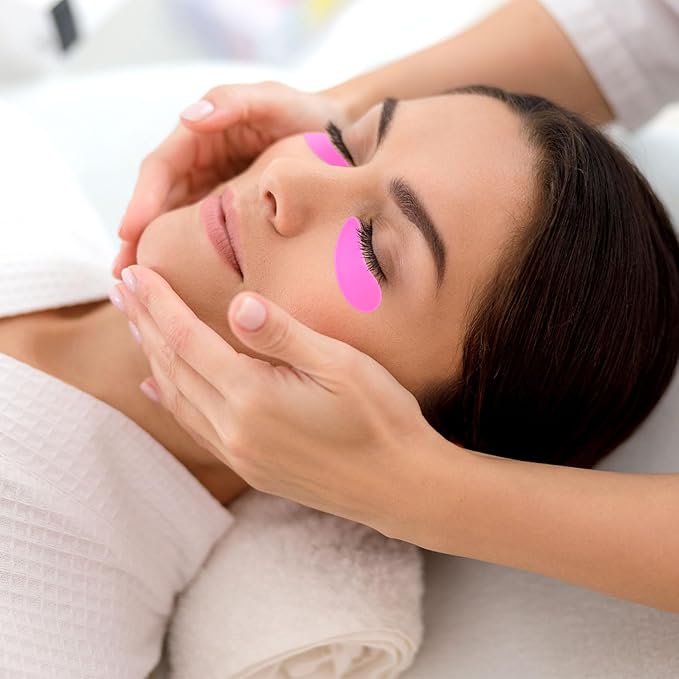 PAGOW 5 Pairs Reusable Under Eye Patches, Silicone Eye Patches, Eye Wrinkle Patches, Under Eye Mask Patches for Skin Care Effect to Reduce Wrinkles & Fine Lines