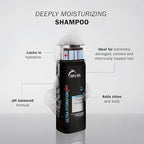 TRUSS Ultra Hydration PLUS Shampoo - For Color and Chemical Treated Hair - Restores Elasticity, Revitalizes, Adds Body & Shine to All Hair Types & Textures