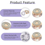 Gen 2 Replacement Heads for Flawless Facial Hair Remover, Shaver Pro Replacement Blades Heads Compatible with Finishing Touch Flawless Hair Removal for Woman Face,As Seen on TV.(6 Pack)