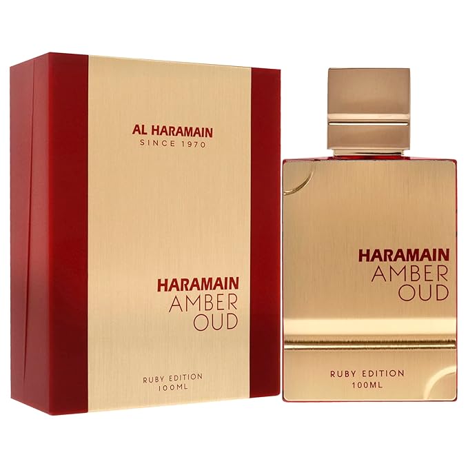 Al Haramain Amber Oud Ruby Eau De Parfum for Unisex 3.4 Ounce
