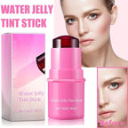 Milk Cooling Water Jelly Tint, Jelly Blush Stick Makeup Jelly Tint, Milk Jelly Blush, Cruelty Free, Blush Stick for Cheeks and Lips