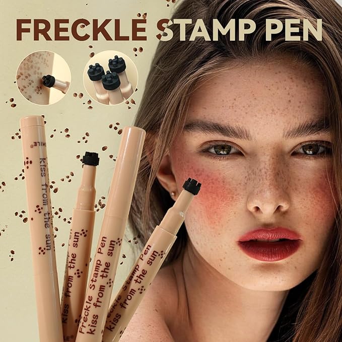 AKARY Stamp Freckle Pen Natural Lifelike Fake Freckles