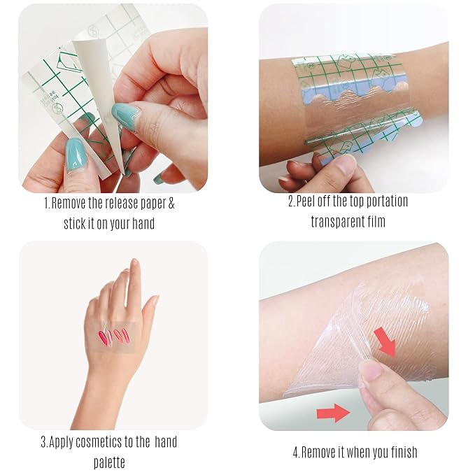 Disposable Makeup Palettes,Makeup Artist Must Haves Adhesive Makeup