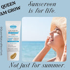 QUEEN AM GLOW | TINTED SunScreen SPF 60 of 1)