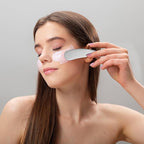 minkissy Makeup Spatula Small Metal Cosmetic Spatula Stainless Steel Handheld Cream Spatula Skincare Accessories for Mixing And Sampling Skin Care Creams, Eye Cream, Essences 2Pcs