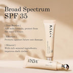 Kyda mineral sunscreen eye cream,