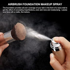 Airbrush Foundation Makeup Spray, Long Lasting Waterproof Full (#1 Natural) 2.36oz