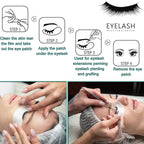 50 Pairs Under Eye Pads, Eyelash Extension Gel Patches, Lint Free DIY False Lash Extension Beauty Makeup Hydrogel Gel Eye Patches