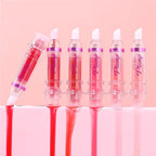 Plumping Lip Oil With Chili Extract - Fuller Lips Instantly! Ultra-Hydrating & Nourishing, Glossy Finish Lip Glow Oil, Lip Plumping Booster Plump (05 Wild Strawberry)