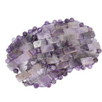 Jade Eye Mask, Amethyst Eye Pack Wrinkle Puff Elimination Dark Circles Fading Quartz Stone Eye Patch Jadestone Eye Massager Relieve Eye Fatigue