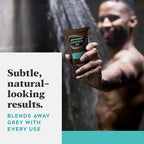 Just for Men Control GX Grey Reducing Shampoo for Textured Hair, Gradual Hair Color for Men with Keratin, 4 Fl Oz - Pack of 1 (Packaging May Vary)