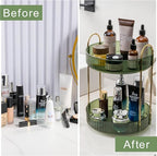 360? rotating makeup organizer, bathroom