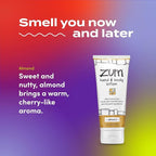 Zum Indigo Wild Hand & Body Lotion - Natural Hand Lotion for Dry Hands - Body Lotion for Women & Men - Body Moisturizers Include Shea Butter, Jojoba Oil & More - Almond Scent - 6 fl oz