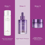 MISSHA Time Revolution Night Repair Face Serum Ampoule (5th Gen) - Overnight Probiotic Skincare for Revitalization and Radiance, 1.69 Fl Oz