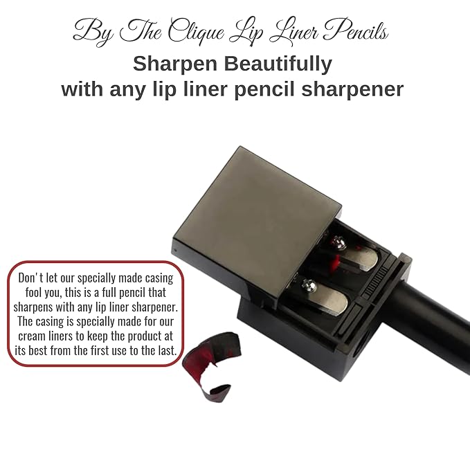 Premium Long Lasting Matte Lip Liner Pencil | It's Magic | Magenta…