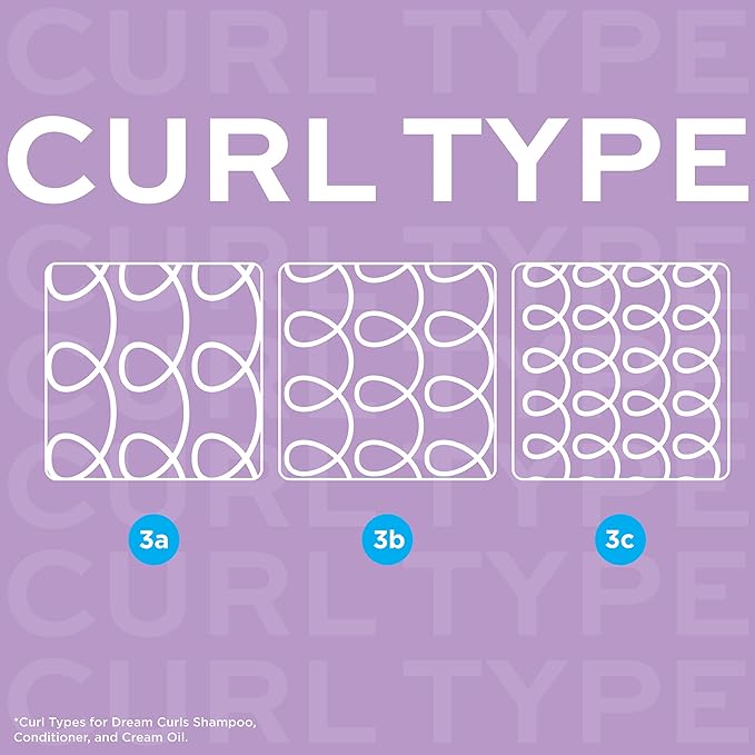 John Frieda Anti Frizz, Frizz Ease Dream Curls Shampoo, SLS/SLES Sulfate Free Shampoo for Curly Hair, Helps Control Frizz, with Curl Enhancing Technology, 8.45 Fl Oz, Pack of 2