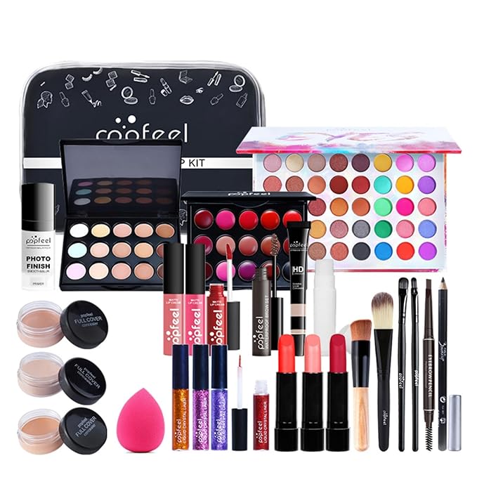 All-in-one Makeup Set Holiday Gift | Full Makeup
