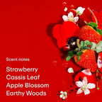 PHLUR Strawberry Letter Eau de Parfum - Travel Size Perfume Spray - Strawberry Gourmand Fine Fragrance (9.5mL)