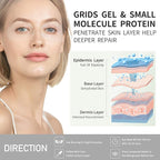 Hydro Collagen Eye Mask Crystal Eye Patches Anti-Aging Under eye Pads Natural Eye Treatment for Wrinkles Dark Circles Bags Moisturize Puff Eye Spa-16 Pairs