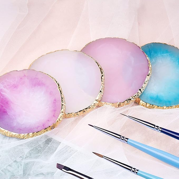 Resin Nail Art Palette, Nail Painting Mixed Color