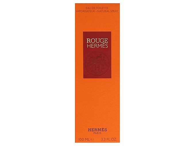 Hermes Rouge Eau De Toilette 3oz/ 100 Ml - Spray - New Packaging for Women By 3fl Oz