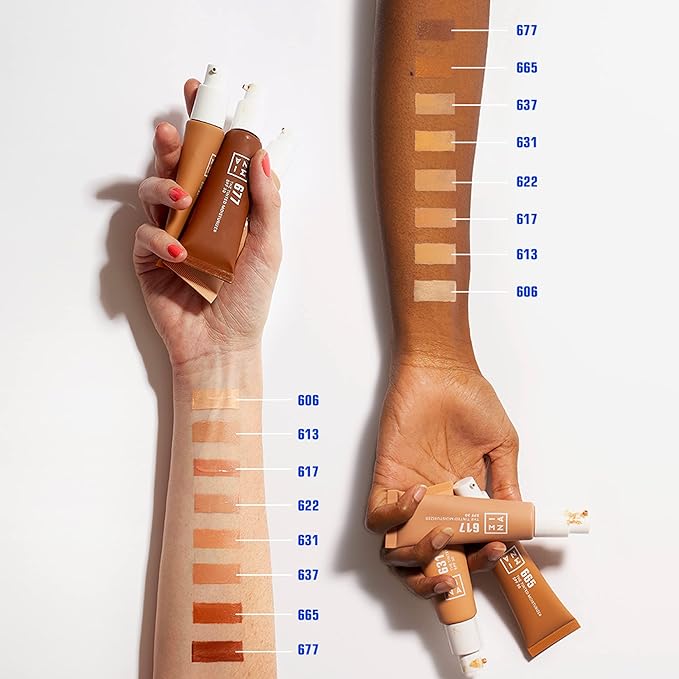 3INA 622 Tinted Moisturizer for Face with SPF Face 1 oz