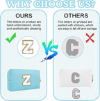 Personalized initial letter patch makeup