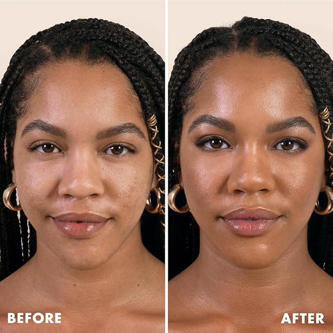 AirBrush Foundation Spray Set, Spray Foundation Makeup and Hydrating Face Primer Kit, Longwear Waterproof Liquid Matte Foundation Mist for Flawless Look, Brush and Sponge Include (#6 Sunny Beige)