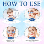 Under Eye Patches(18 Pairs) for puffy eyes - Eye Mask with Natural Marine Collagen, Diminish dark circles, Wrinkles, Hyaluronic Acid - Anti-Aging Under Eye Mask for Face Care