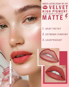 Lip Stain Marker Pen, Ruby Red Lip Liner Longlasting