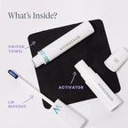 Wonderskin Wonder Blading Lip Stain Peel Off and Reveal Kit - Long Lasting, Waterproof Red Lip Tint, Transfer Proof Natural Lip Stain Kit (Playful)