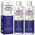 Anti-Fungal Shampoo for Itchy, Dry Scalp – Supports Scalp Health, Helps with Folliculitis, Seborrheic Dermatitis & Scalp Flaking-2 Pack